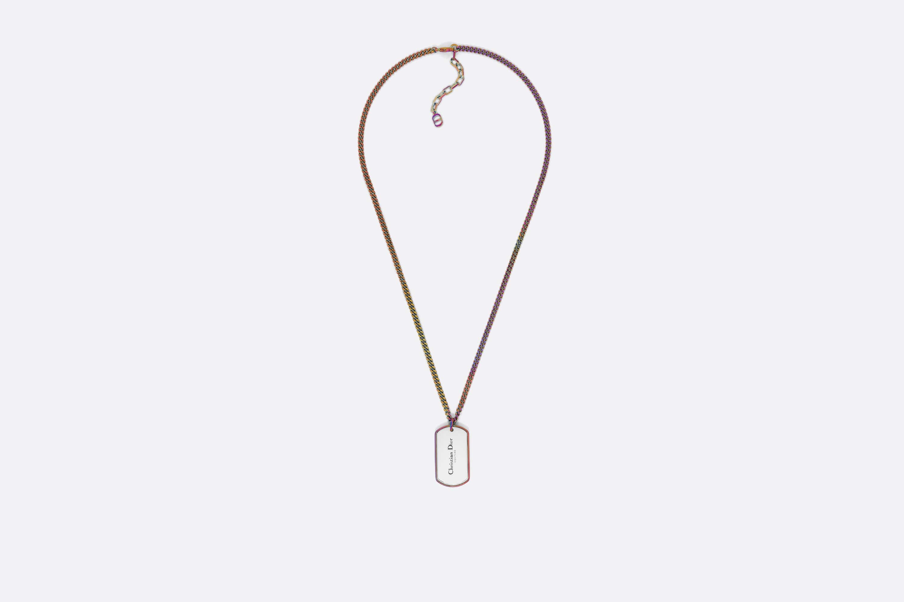 CD Couture Plate Pendant Necklace - 1