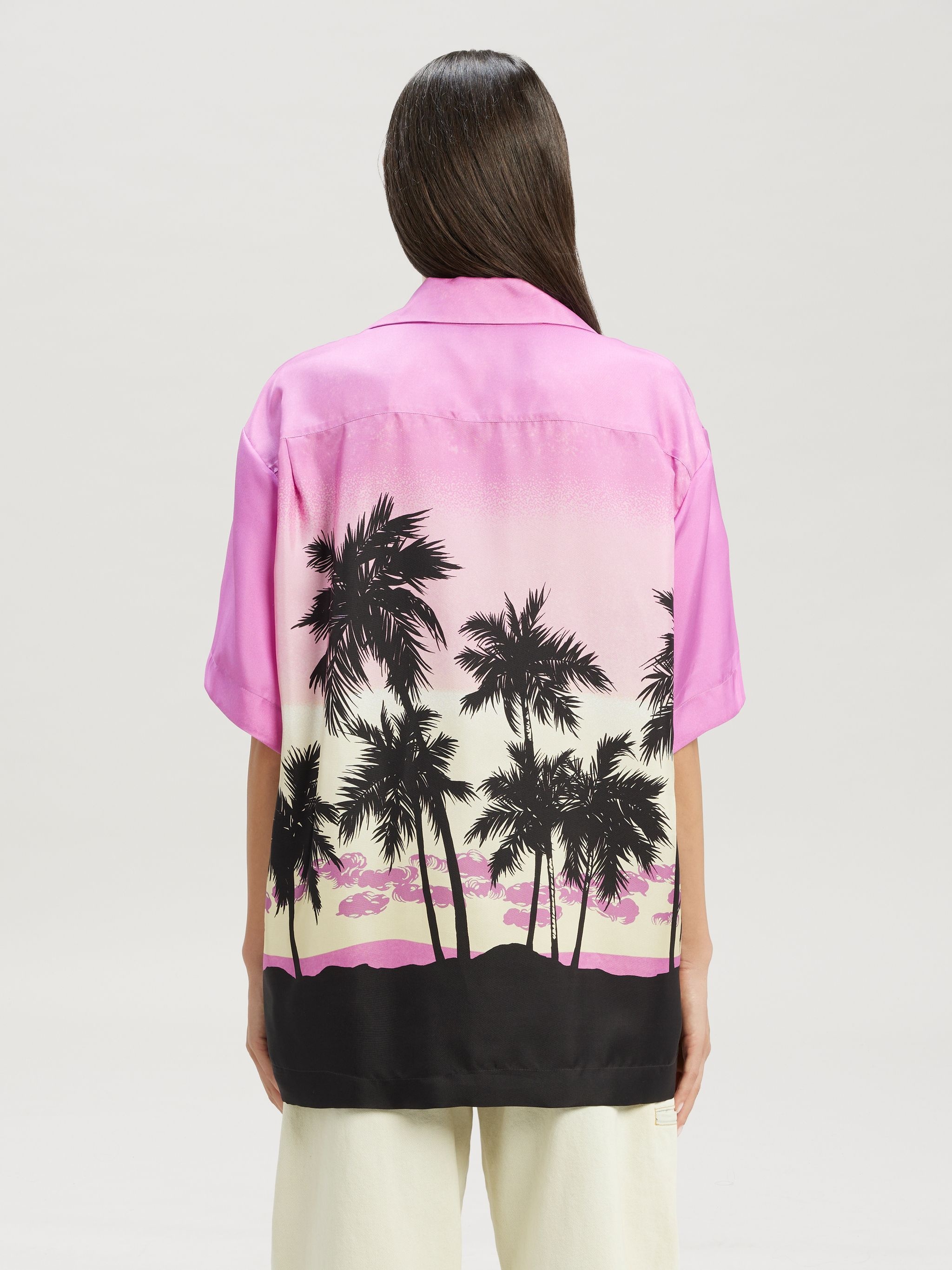 Sunset Bowling Shirt - 5