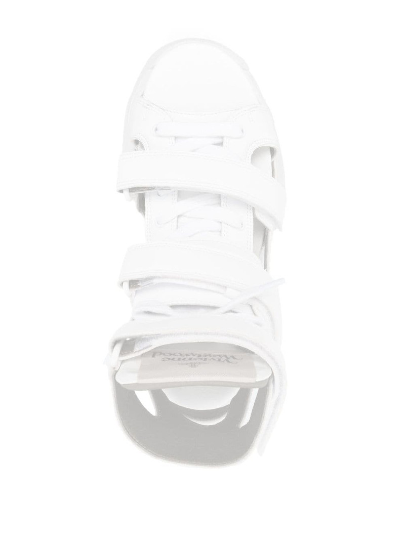 Romper caged sandals 4