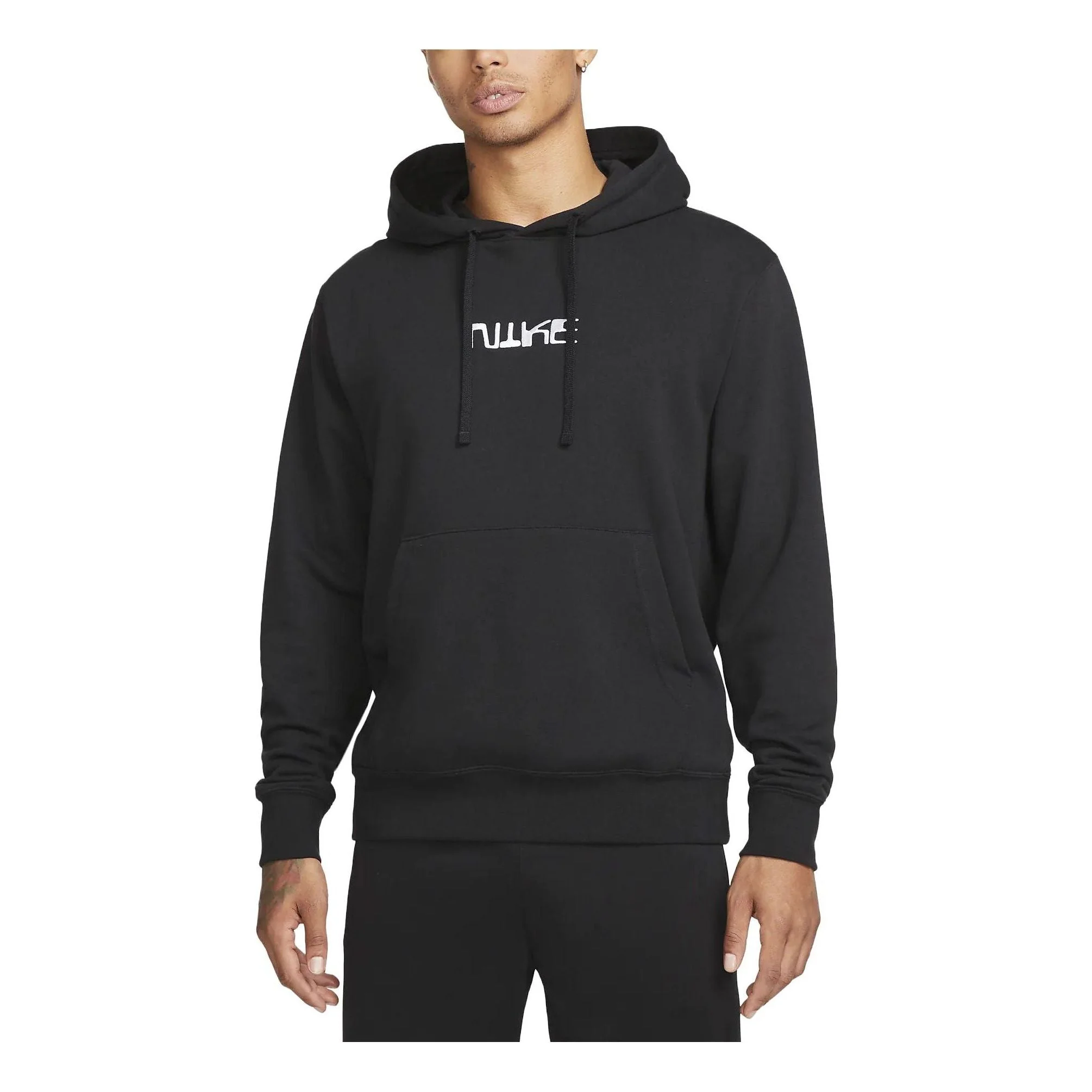 Nike Club Fleece Pullover Soccer Hoodie 'Black' FB6575-010 - 1
