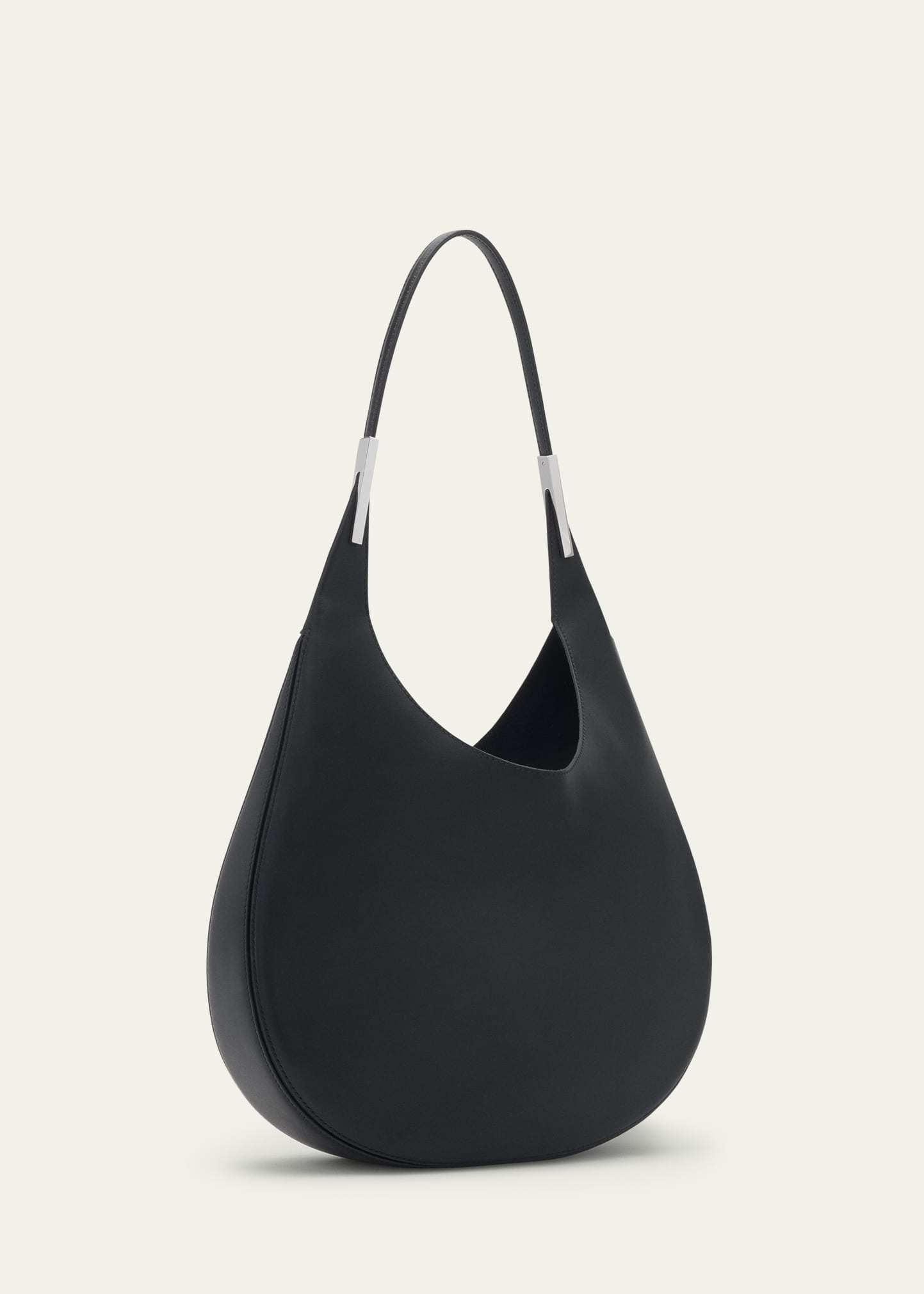 The Florence Smooth Calf Leather Hobo Bag - 2