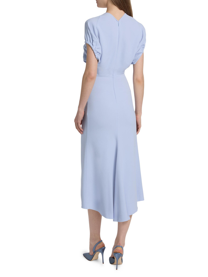Women's Blouson Detail Midi-Dress - Cloud Blue 5