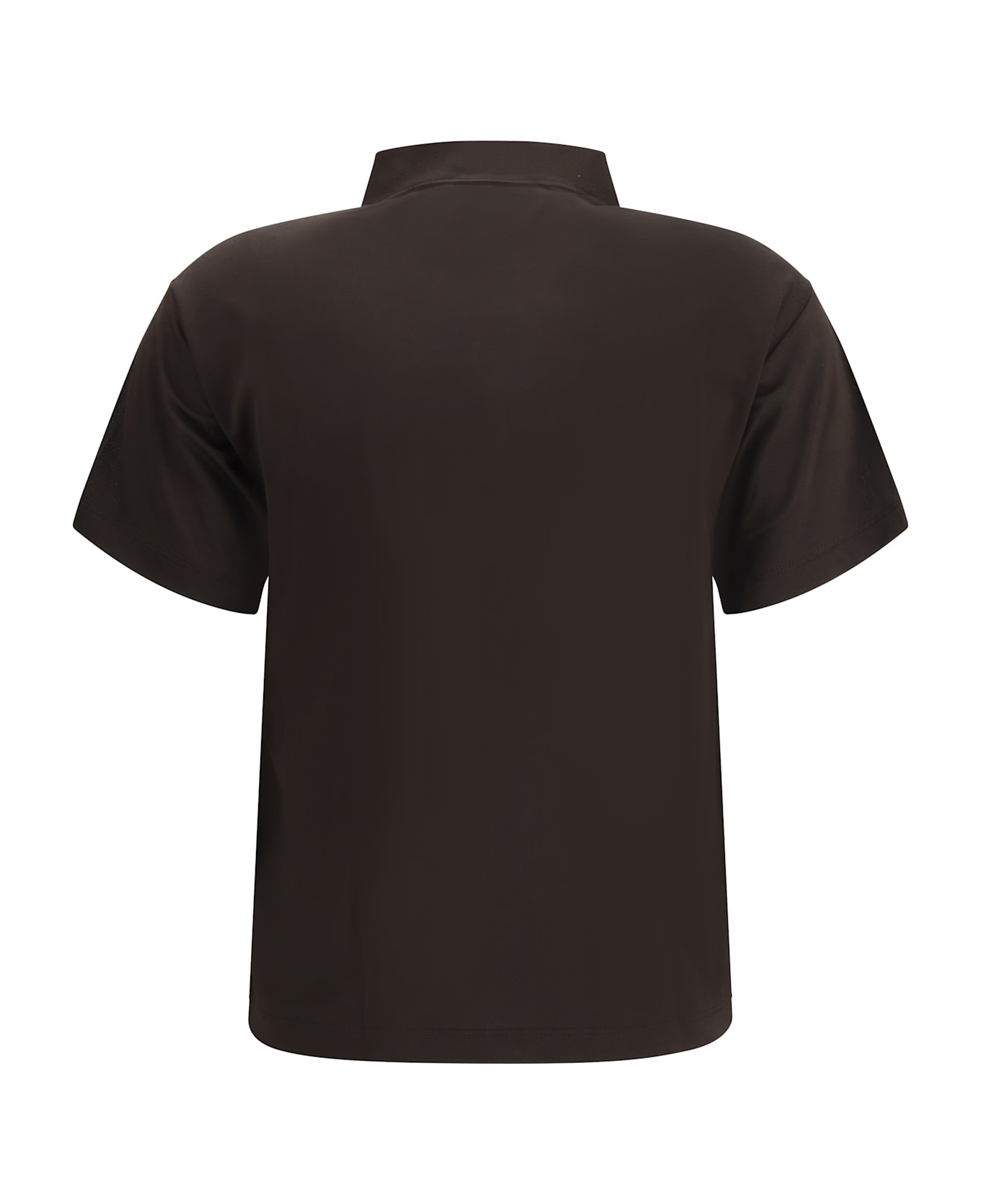 Semi-sheer Polo Shirt - 2