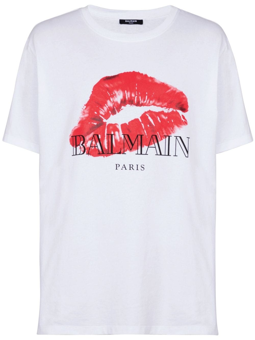 kiss print t-shirt - 1