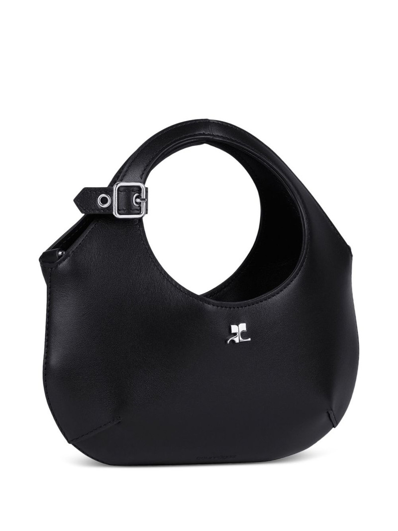 mini Holy leather tote bag 4