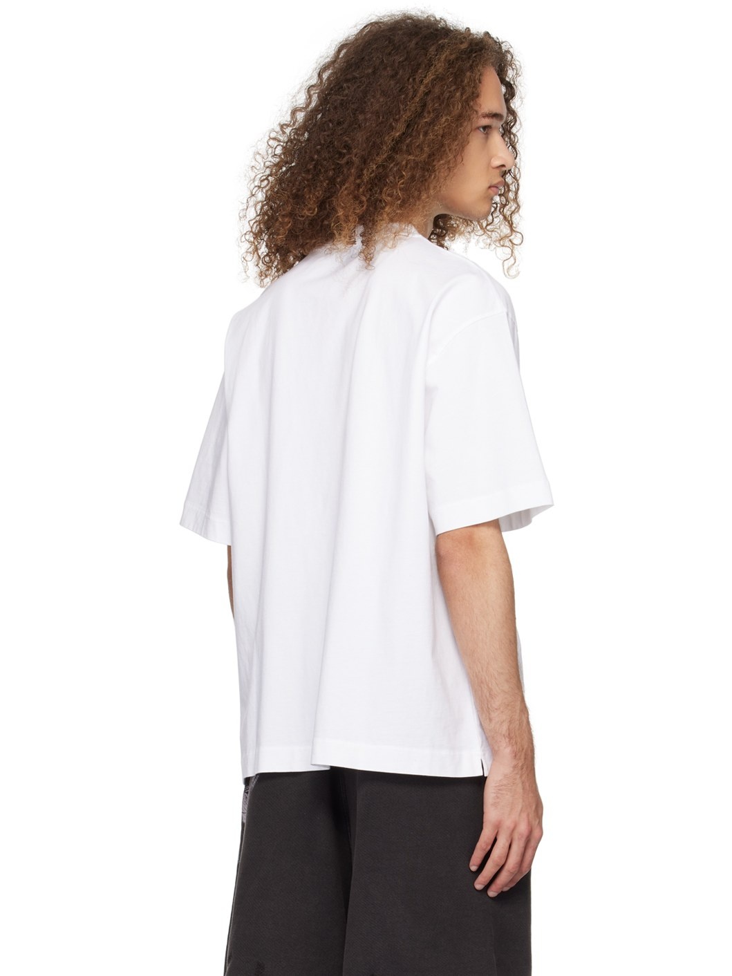 White Stamp Skate T-Shirt - 3