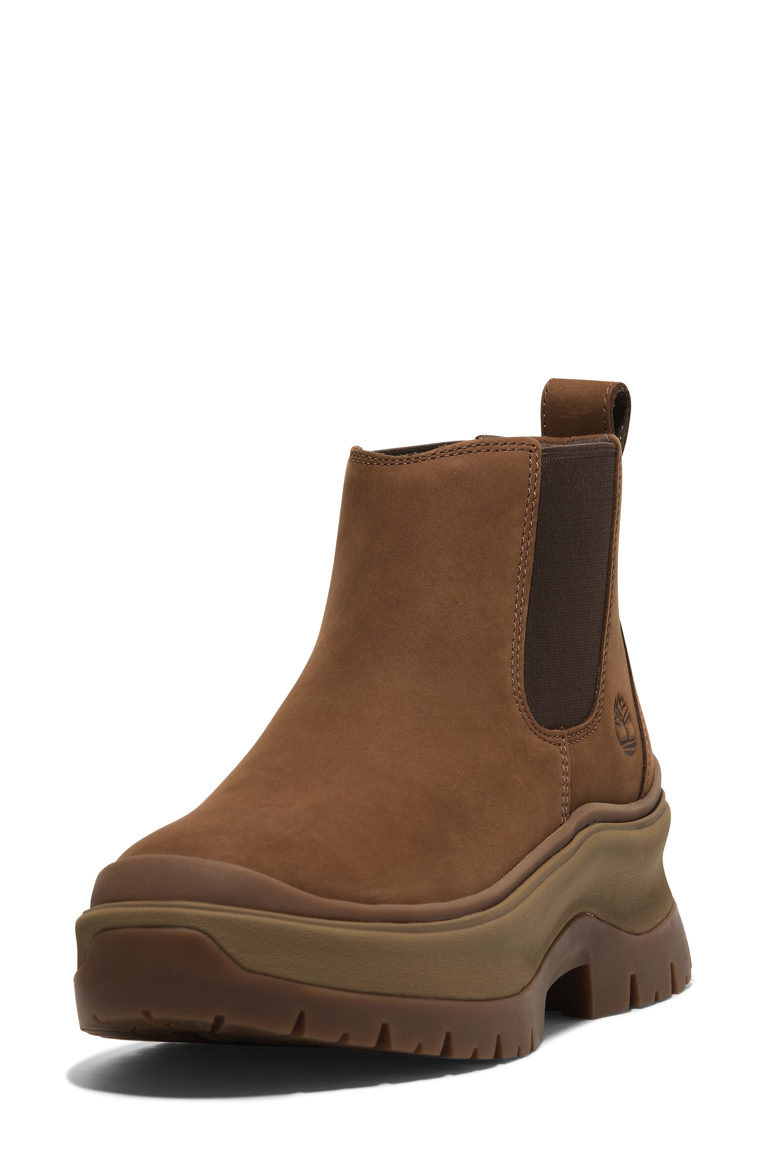 Timberland Roxie Lane Chelsea Boot in Rust Nubuck at Nordstrom - 9