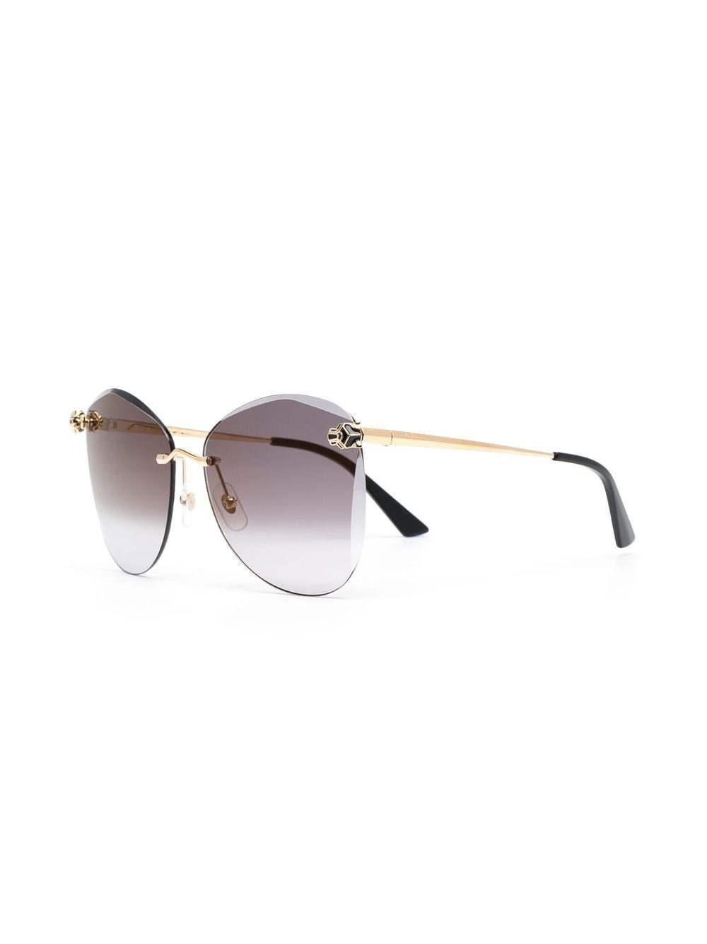 signature panther oversized sunglasses - 2