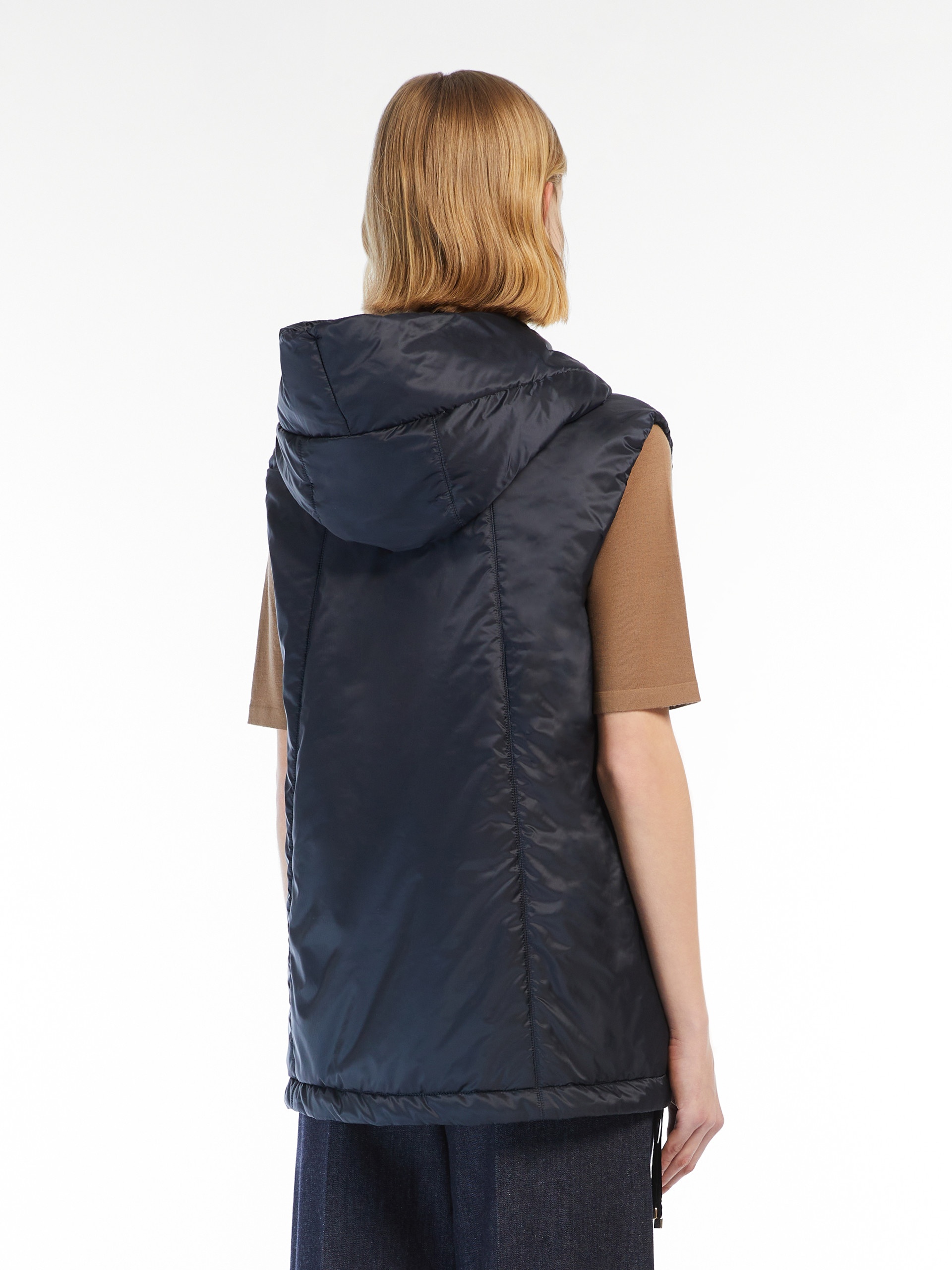 GREENGO Water-repellent technical canvas gilet - 4