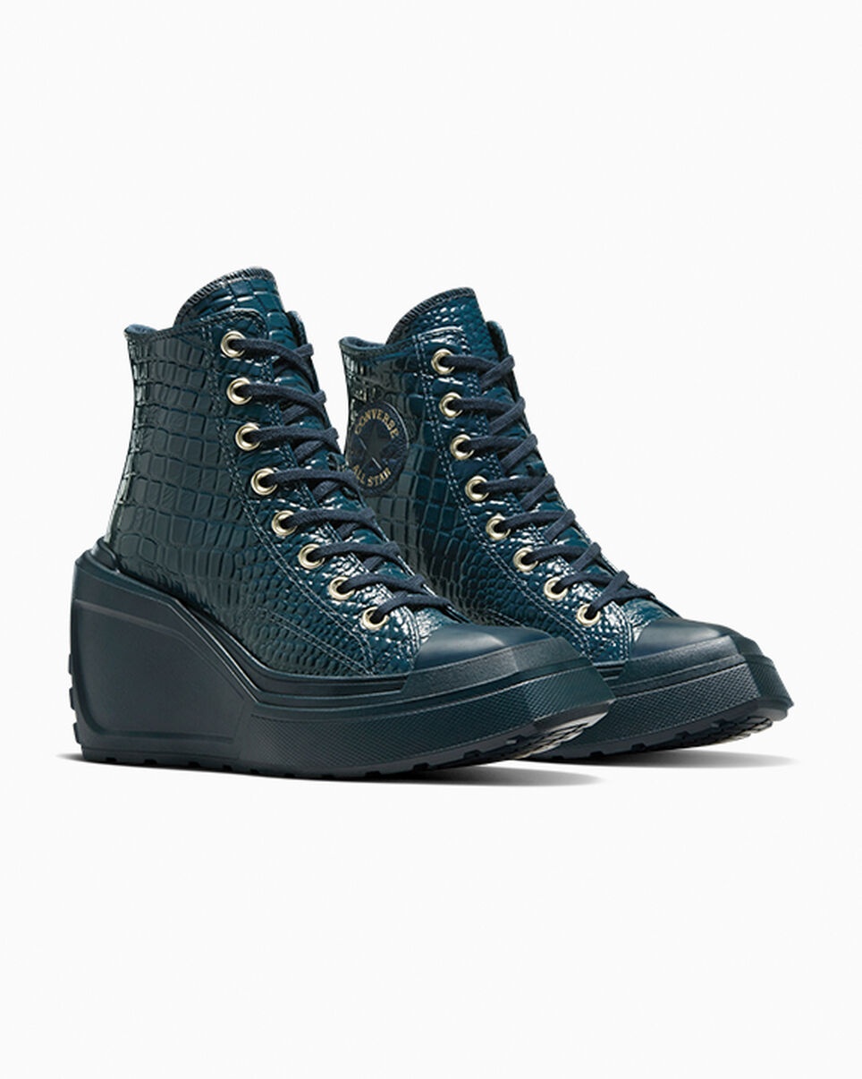 Chuck 70 De Luxe Wedge Platform Leather - 5