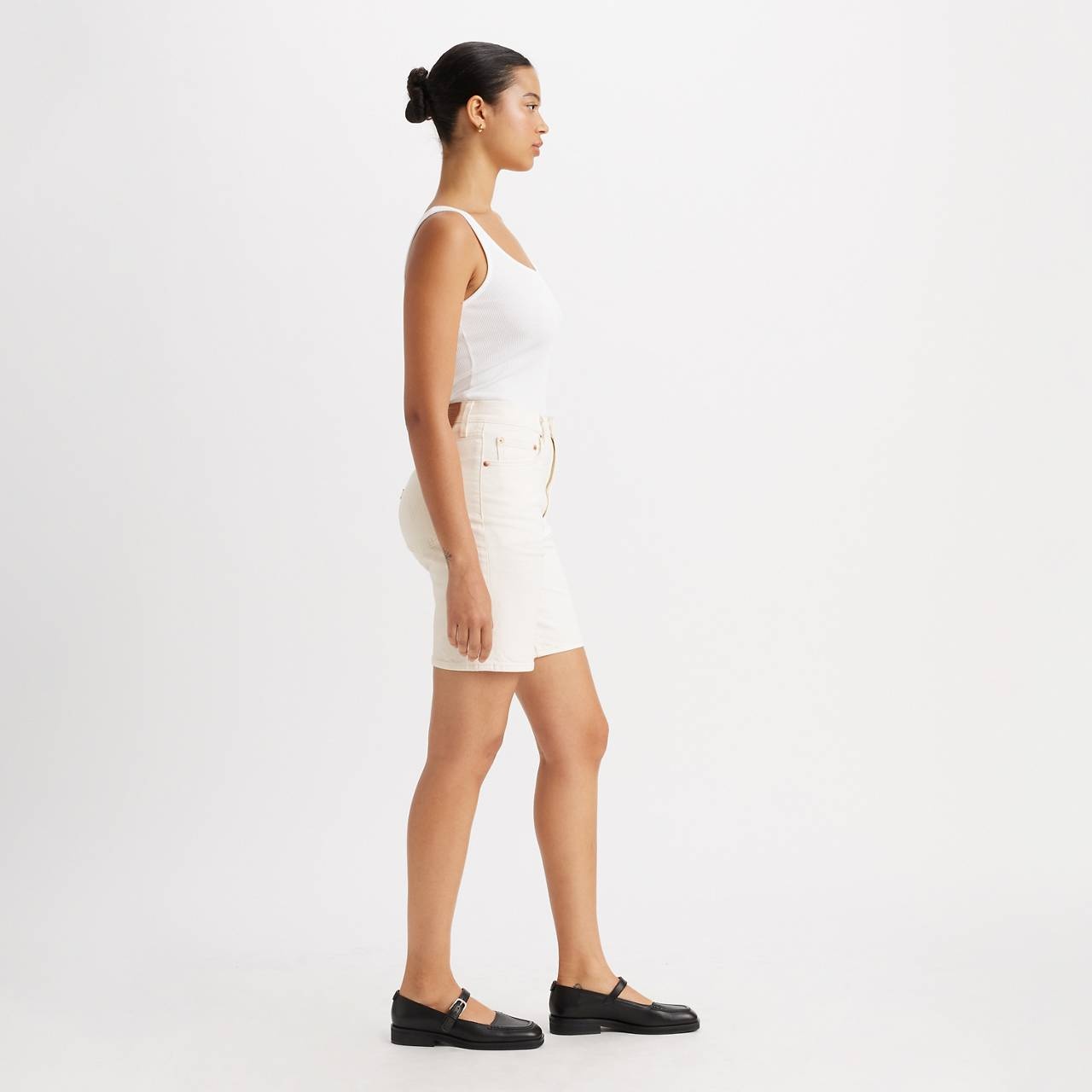 RIBCAGE BERMUDA WOMEN'S SHORTS - 6