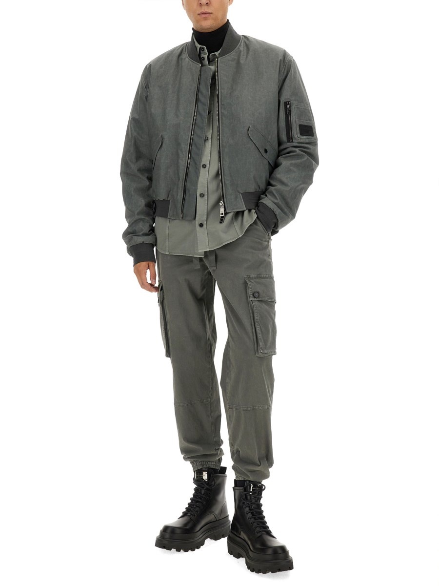 COTTON CARGO PANTS - 2