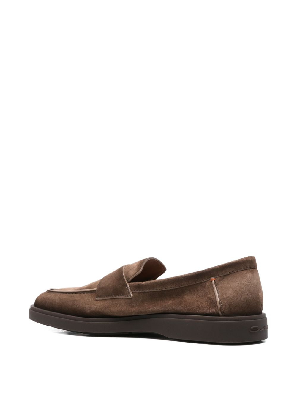 suede penny loafers - 3