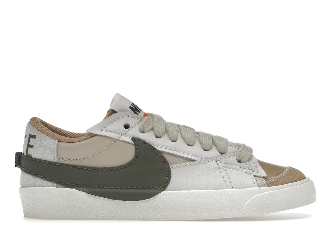 Nike Blazer Low 77 Jumbo Sanddrift Medium Olive (W) - 1