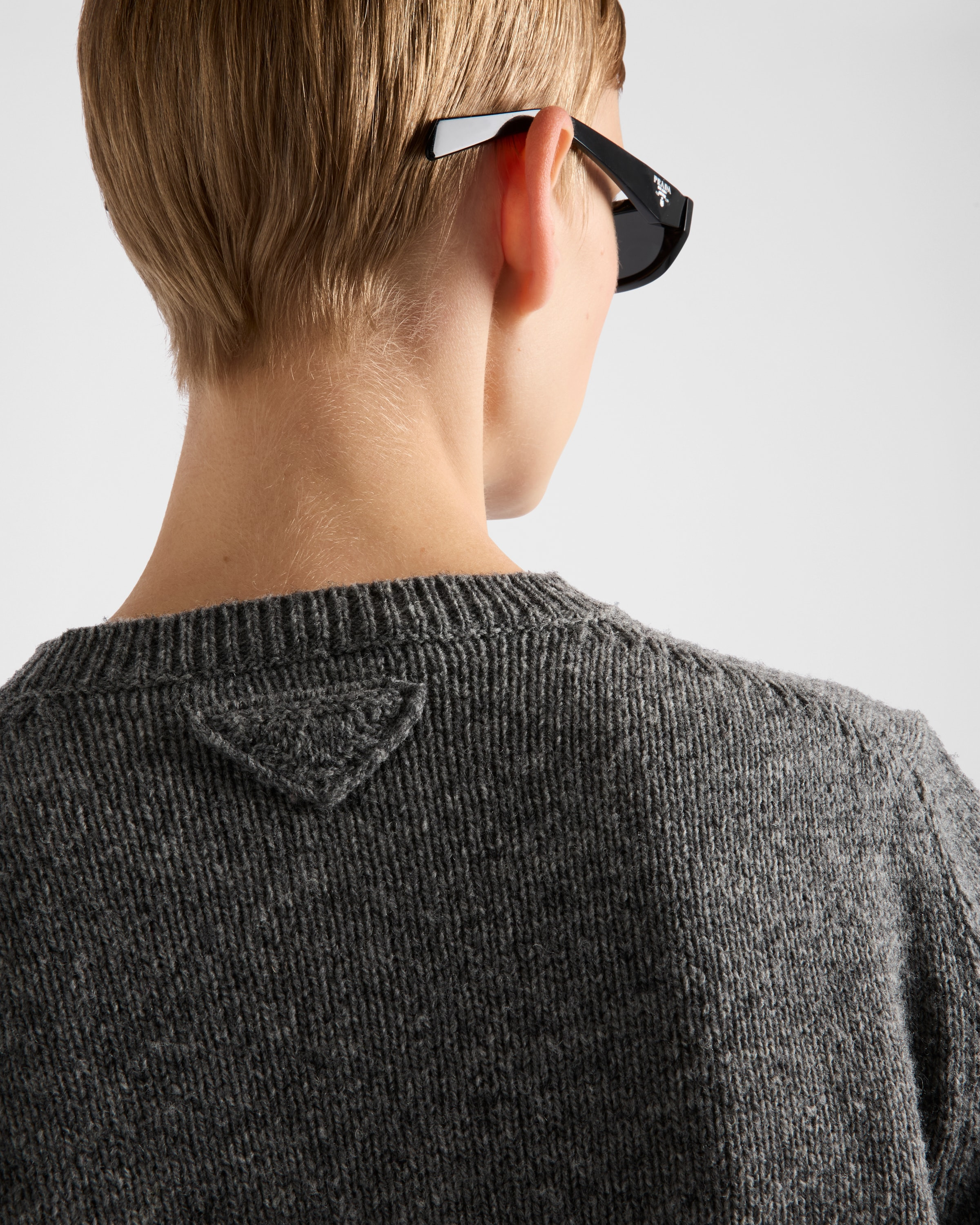 Wool and cashmere crew-neck sweater - 6