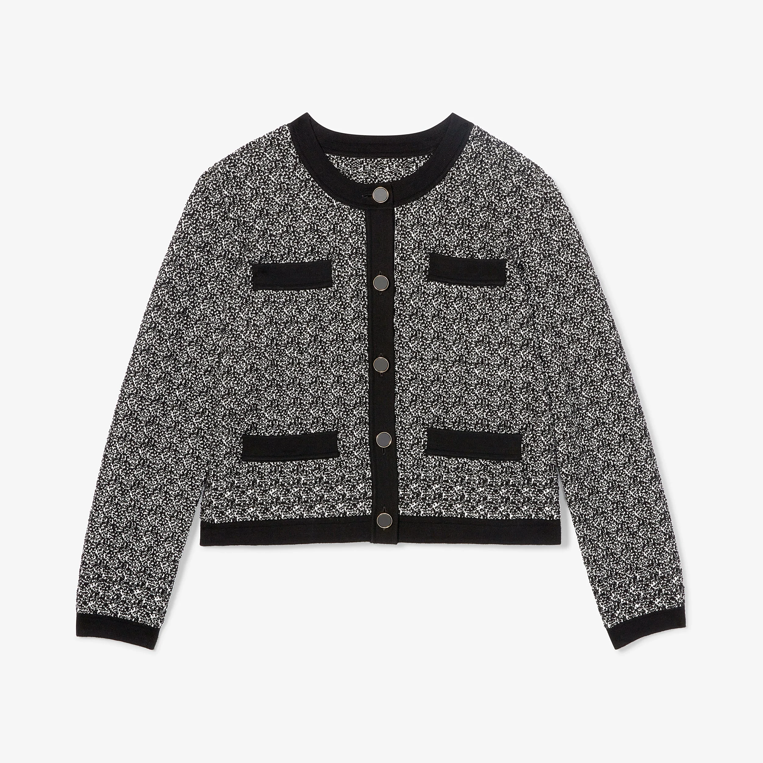 Evangeline Lady Jardigan - Boucle Jardigan Knit - 1
