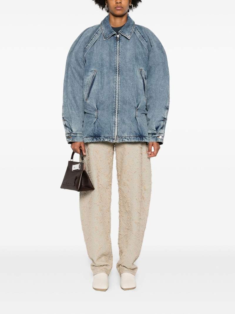 HAIKURE Bibi jacquard tapered jeans outlook