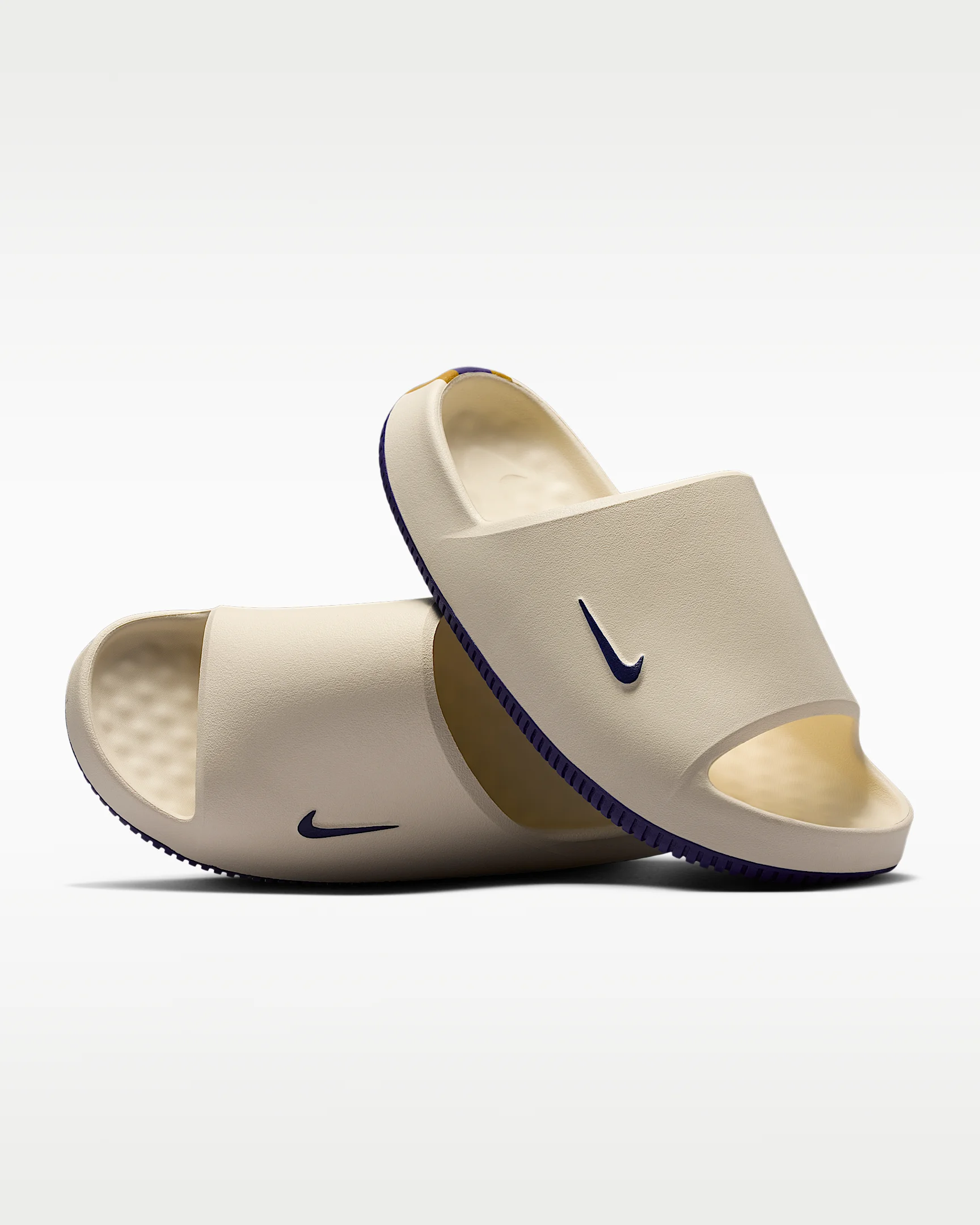 Nike Calm (Baltimore Ravens) Men's NFL Slides - 1