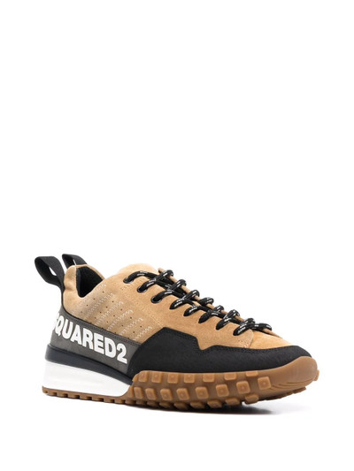 DSQUARED2 lace-up low-top sneakers outlook