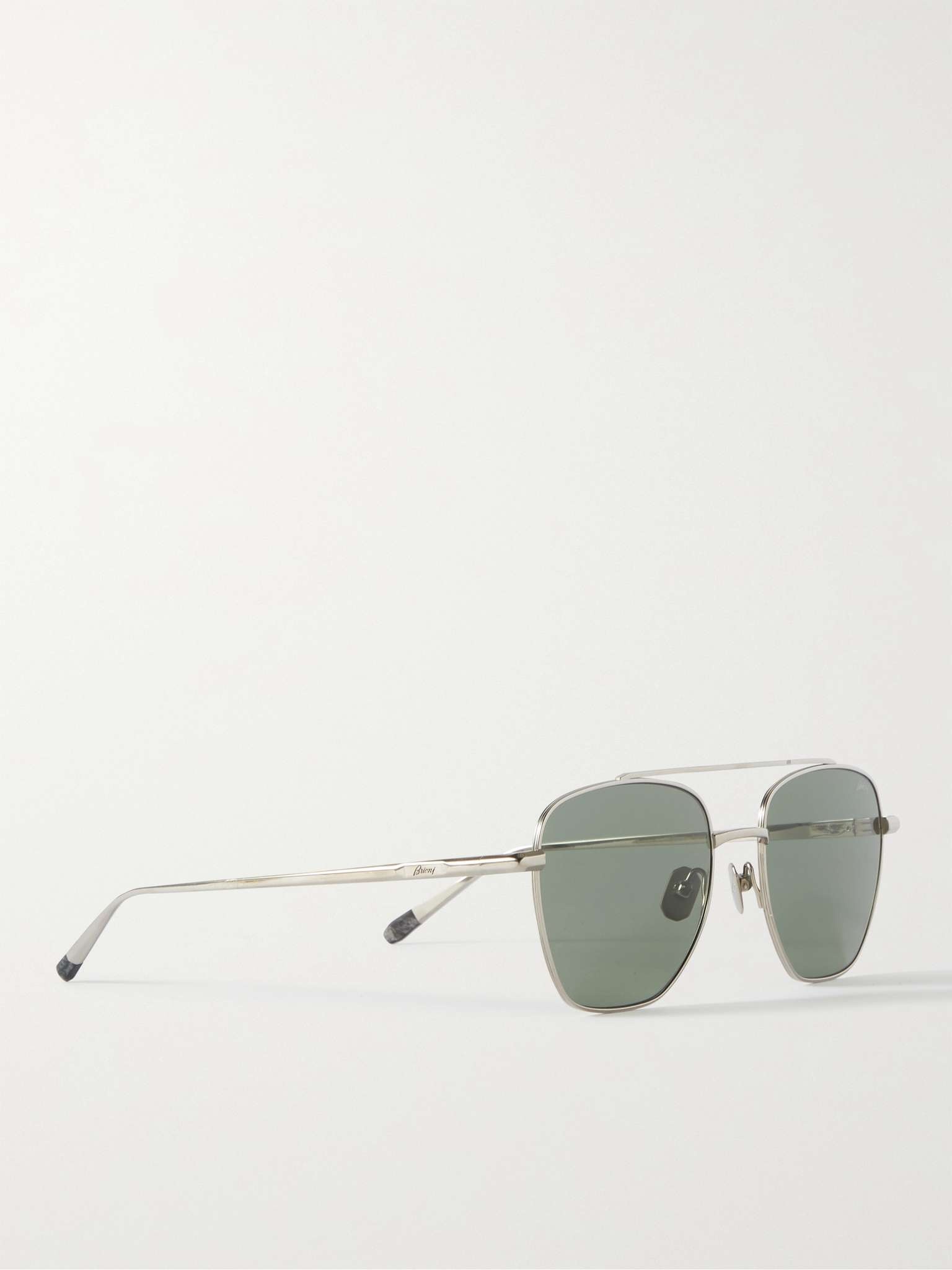 Aviator-Style Titanium Sunglasses - 3