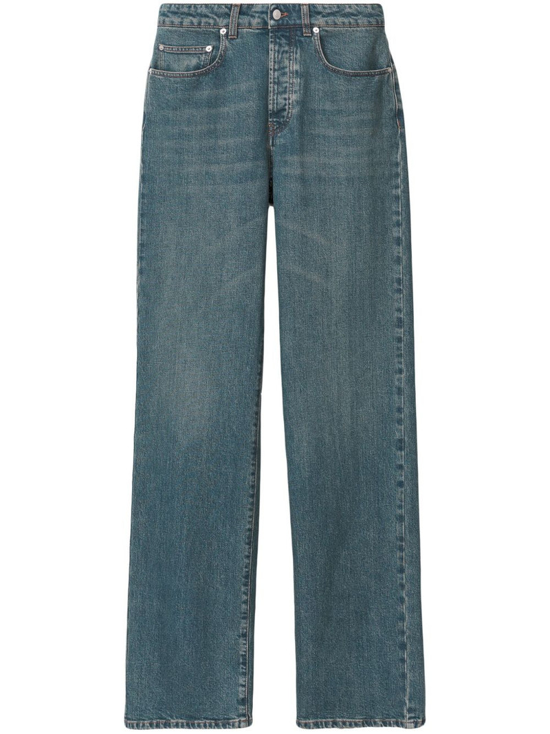 straight-leg jeans 1