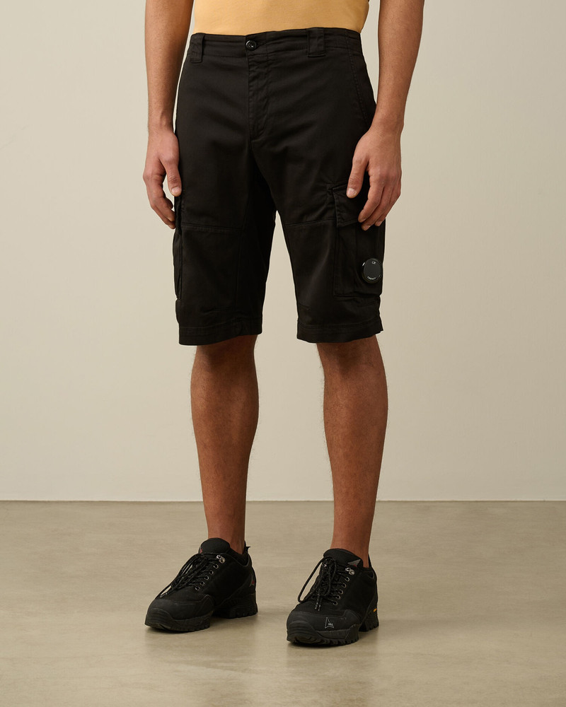 C.P. Company Stretch Sateen Cargo Shorts outlook