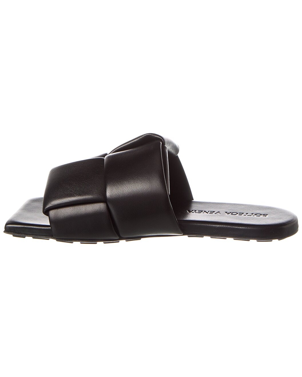 Bottega Veneta Patch Leather Flat Mule - 2