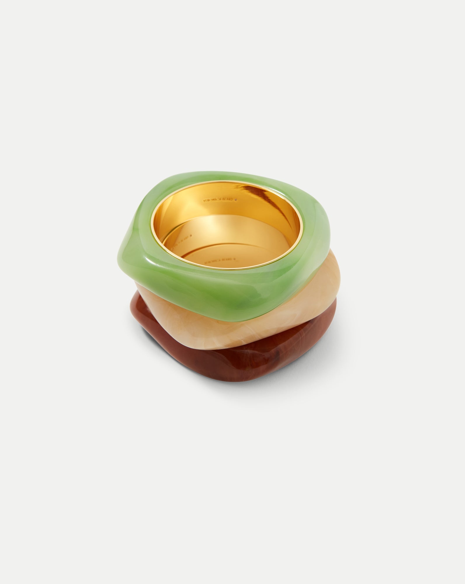 SCULPTED RESIN BANGLE - 5