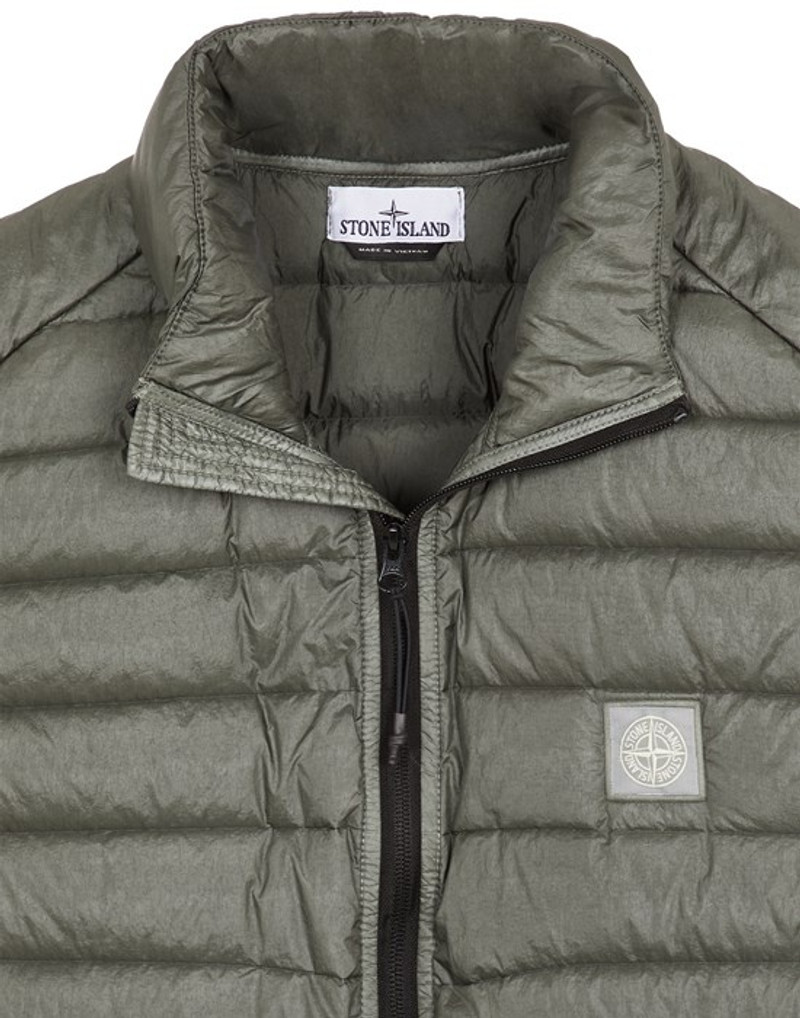 G0524 LOOM WOVEN CHAMBERS R-NYLON DOWN-TC MUSK GREEN 3