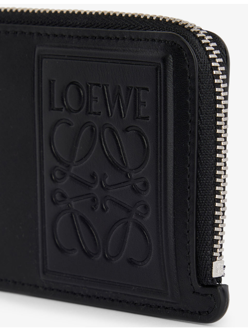 Debossed-branding leather cardholder - 2