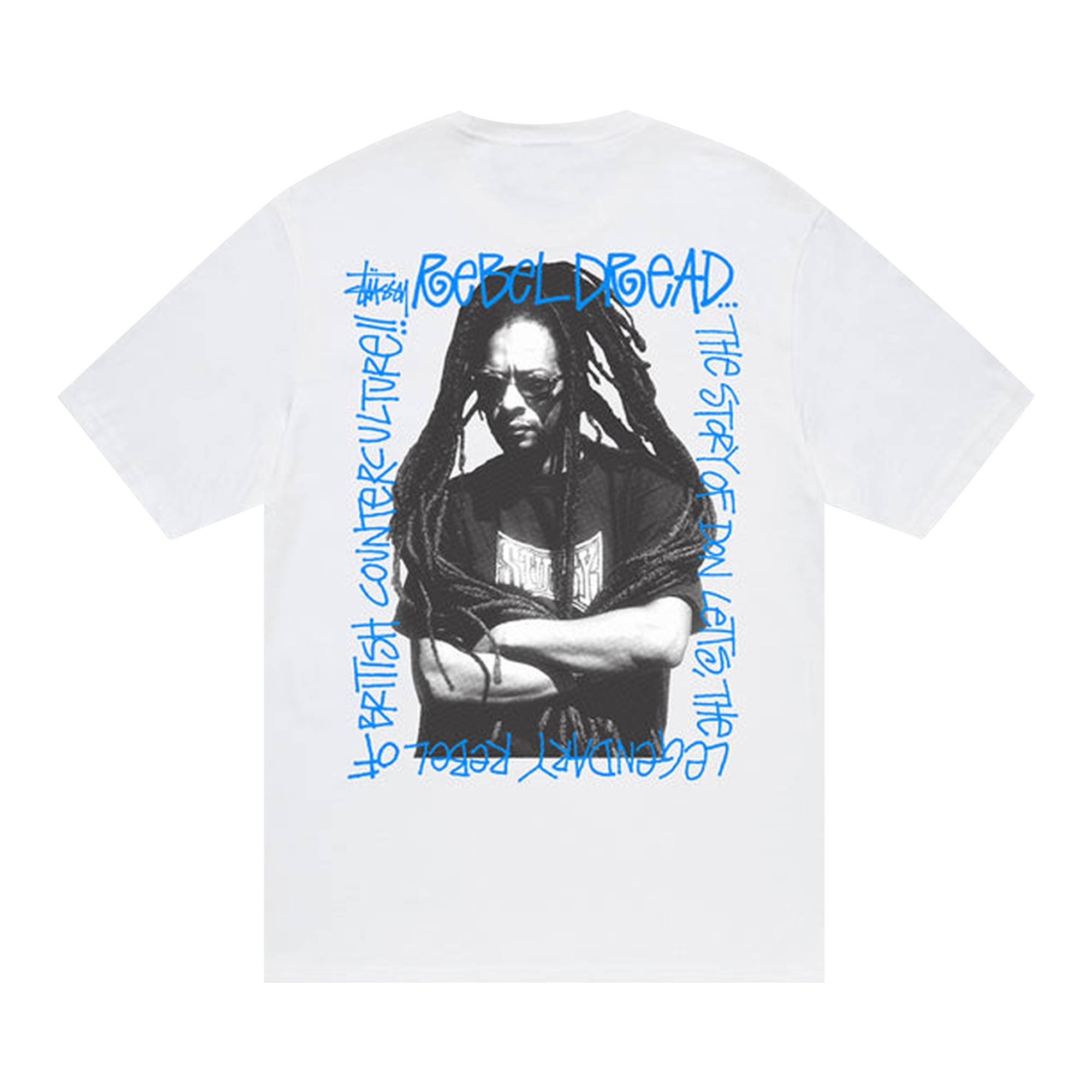 Stussy Rebel Dread Tee 'White' - 2