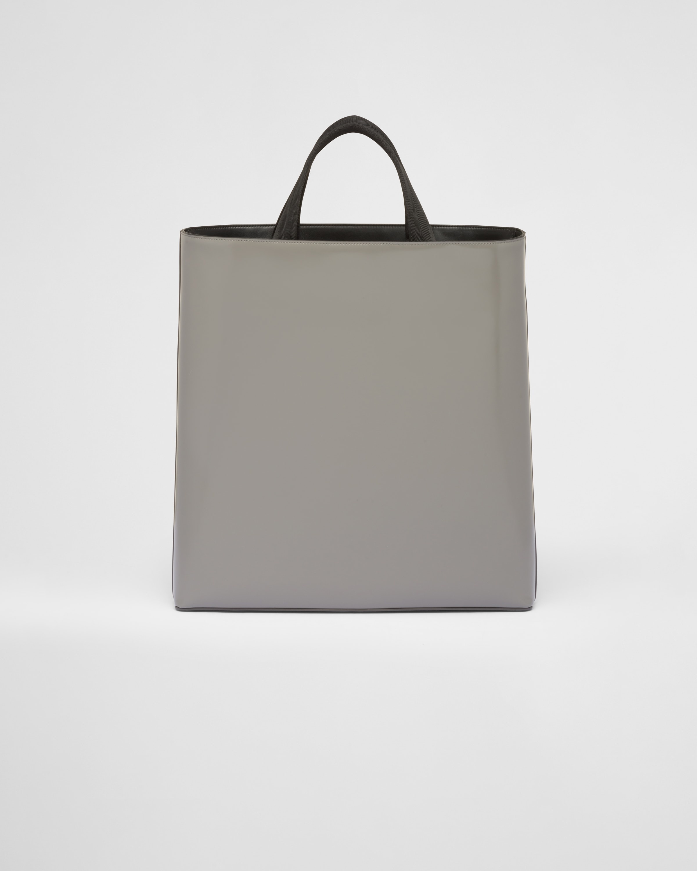 Brushed leather tote with water bottle - 3