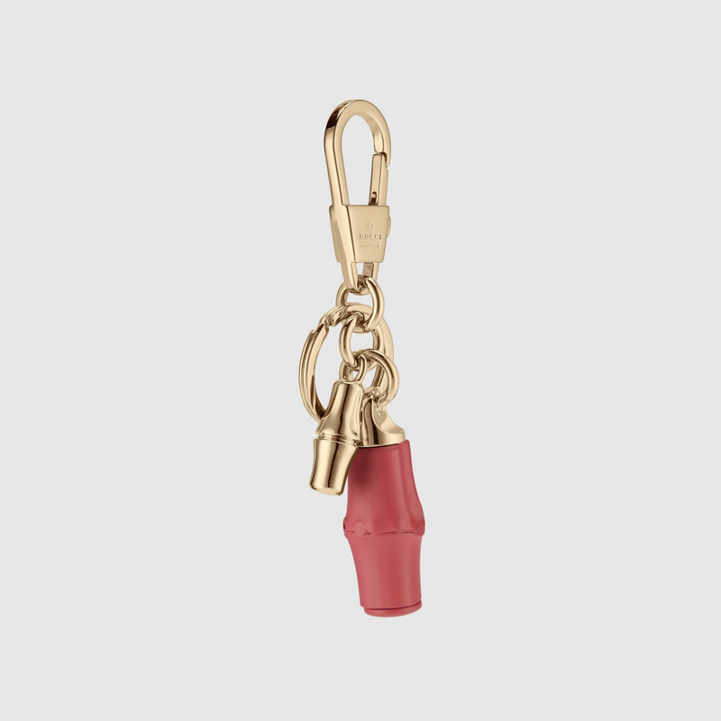 GUCCI Keychain with bamboo details outlook