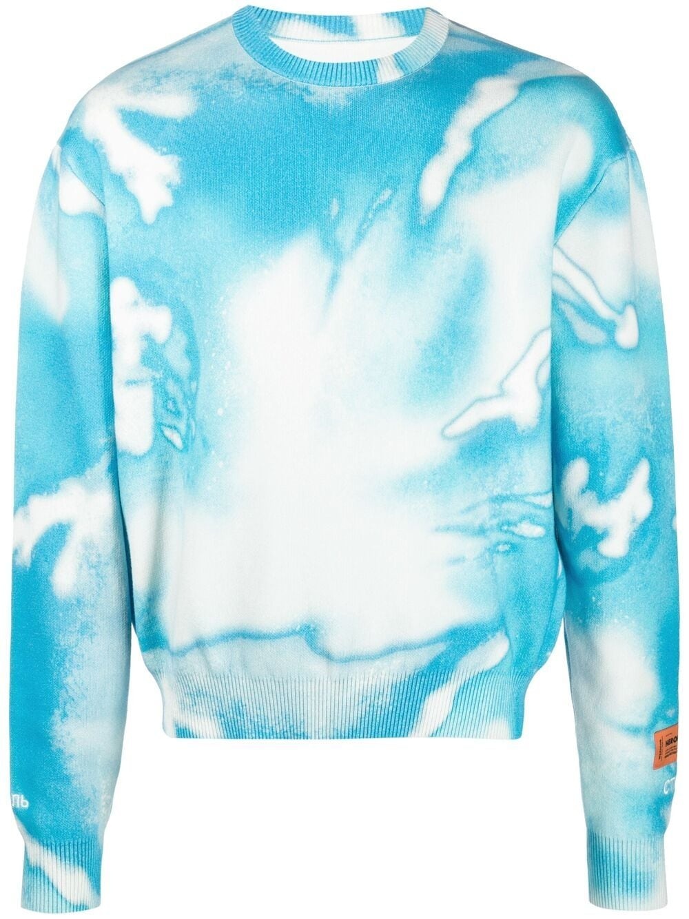 splash crewneck jumper - 1