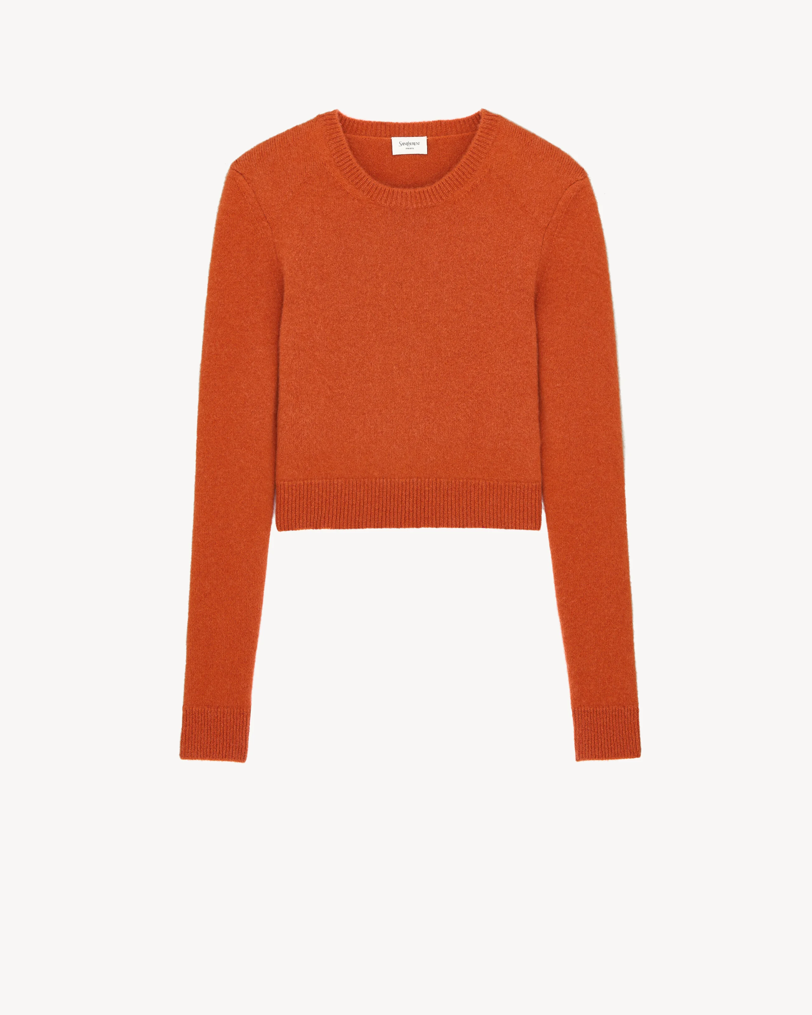 CREWNECK SWEATER IN CASHMERE - 1