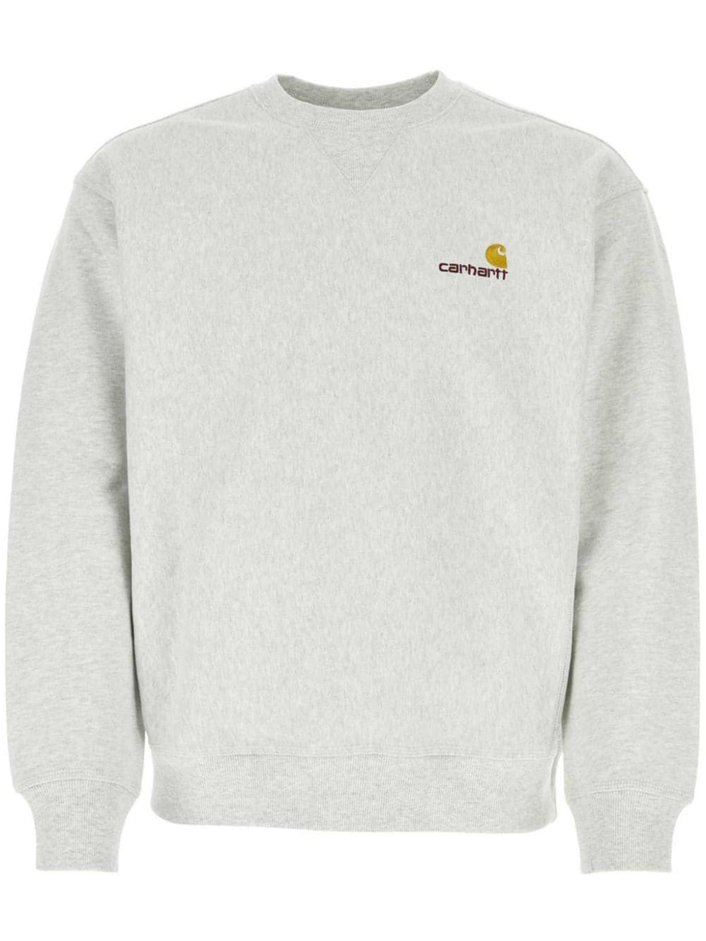 American Script logo-embroidered sweatshirt - 1