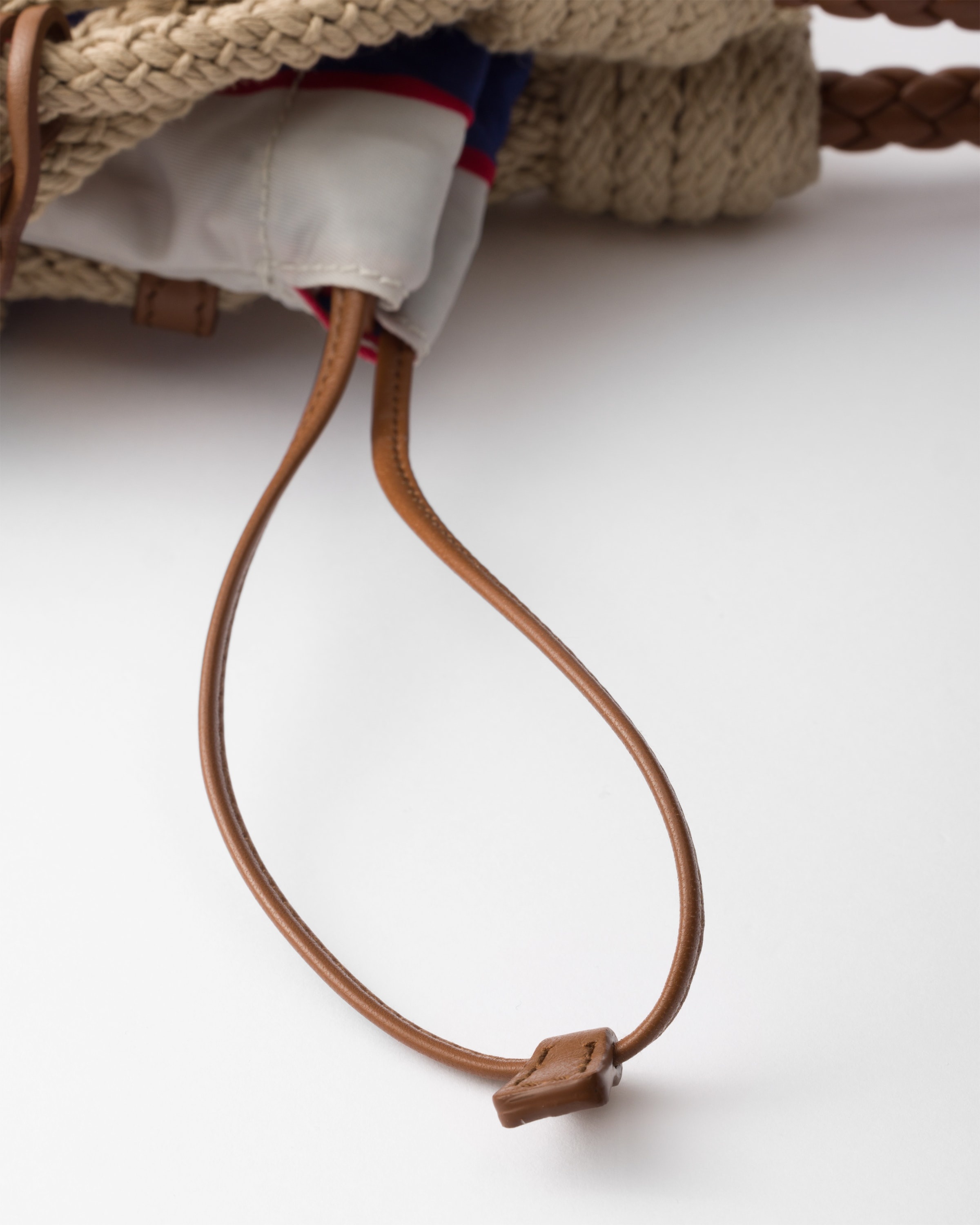 Medium cotton macramé bag - 6