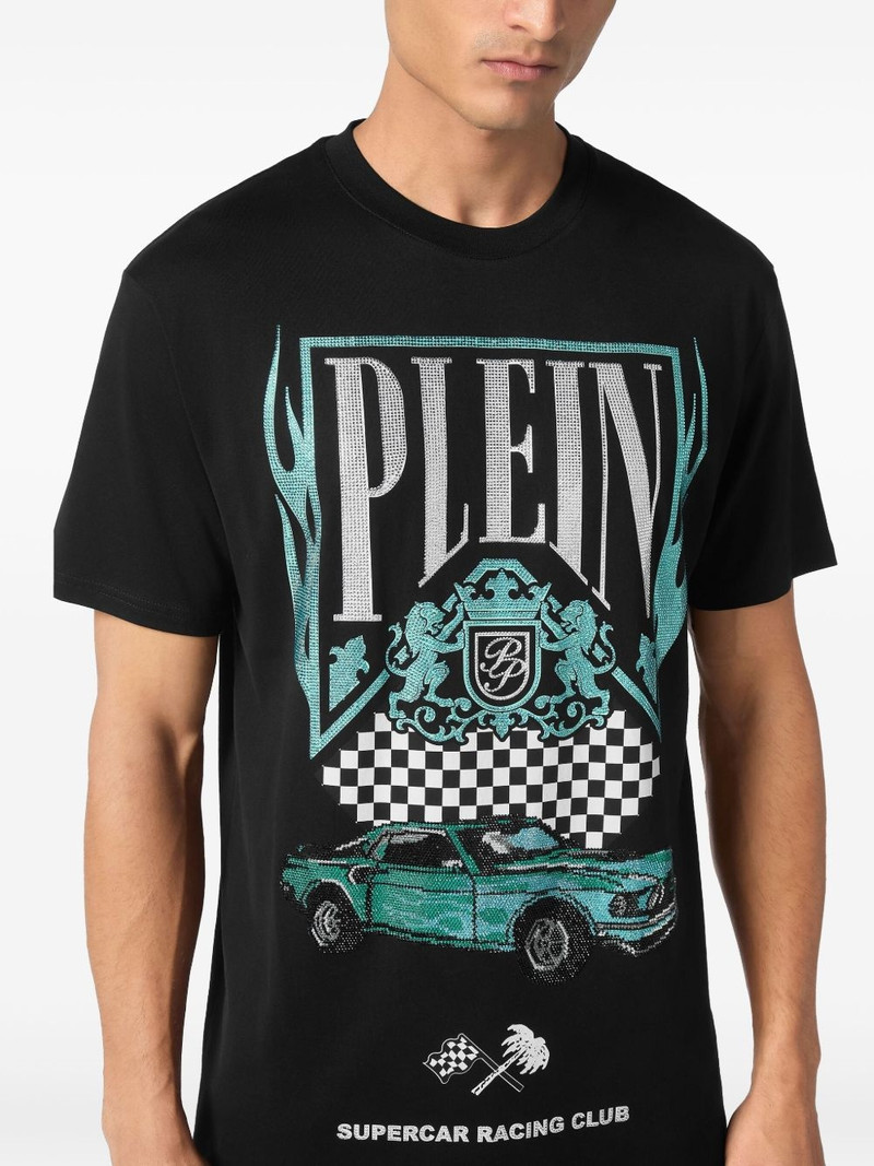 Strass Flame Racing T-shirt 5