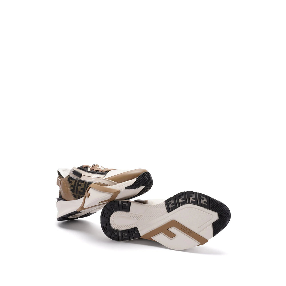 Fendi Neutrals Trainers - Low-Tops Men - 3