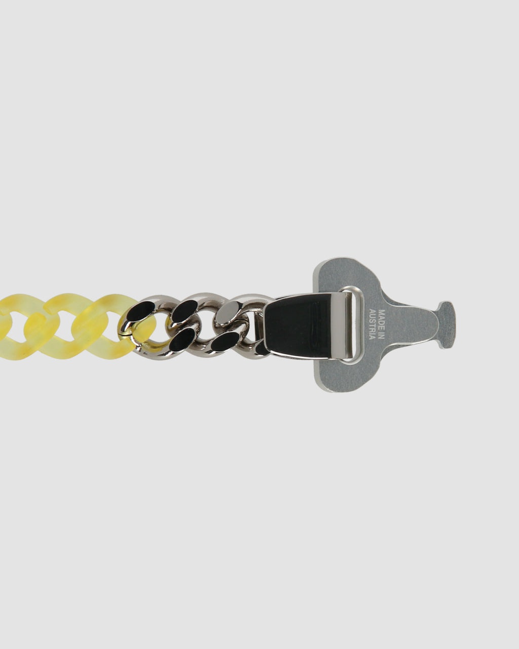 NYLON AND METAL CHAIN NECKLACE - 4