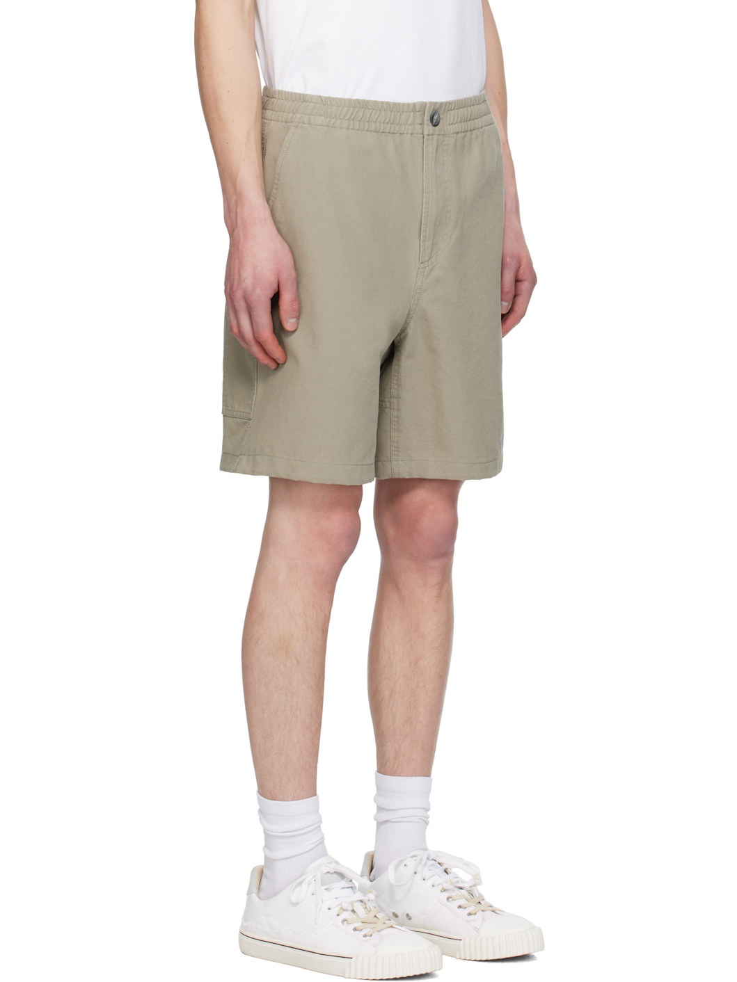 A. P.C. Khaki Norris Shorts - 2