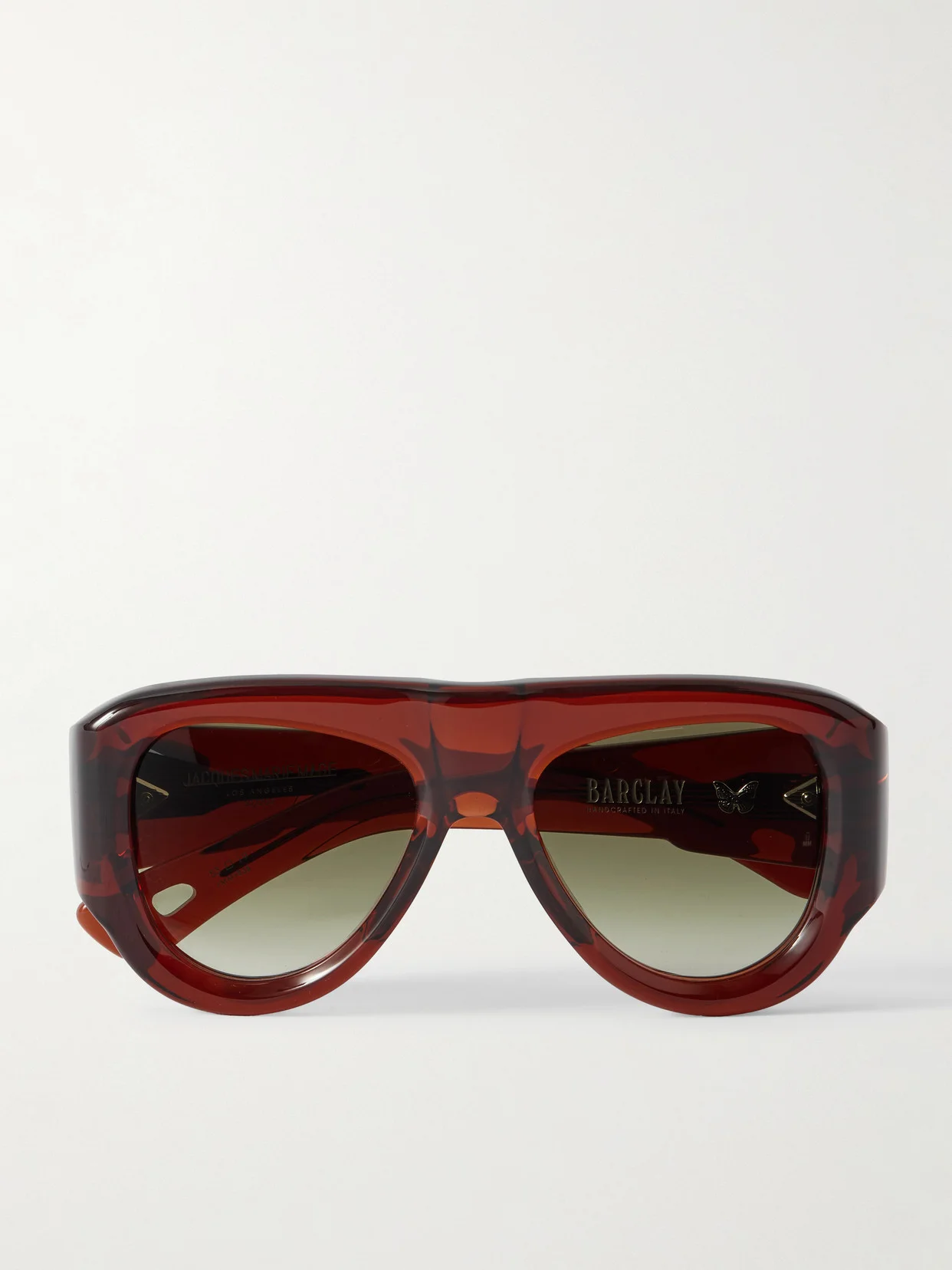 Barclay Aviator-style Acetate Sunglasses - 1