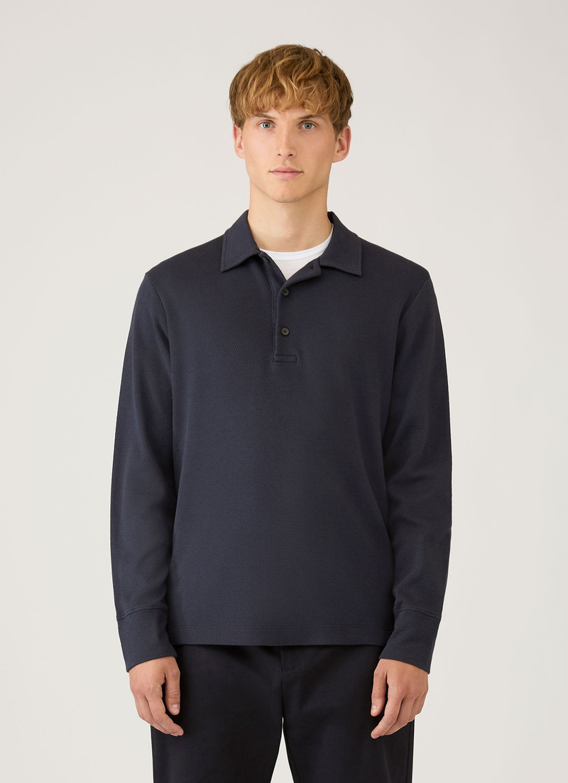 Long Sleeve Cellulock Polo Shirt 2