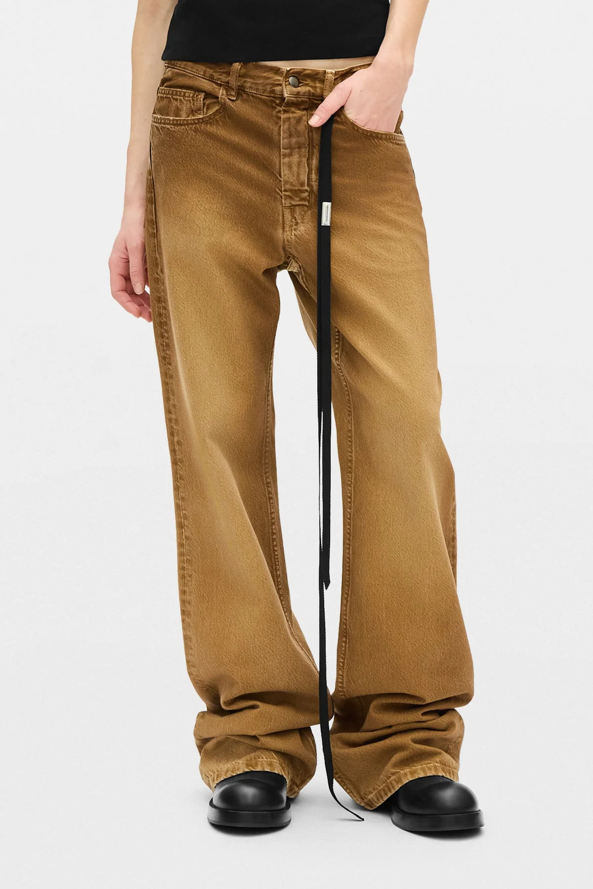 Genoveva 5-Pockets Relaxed Flared Trousers - 1