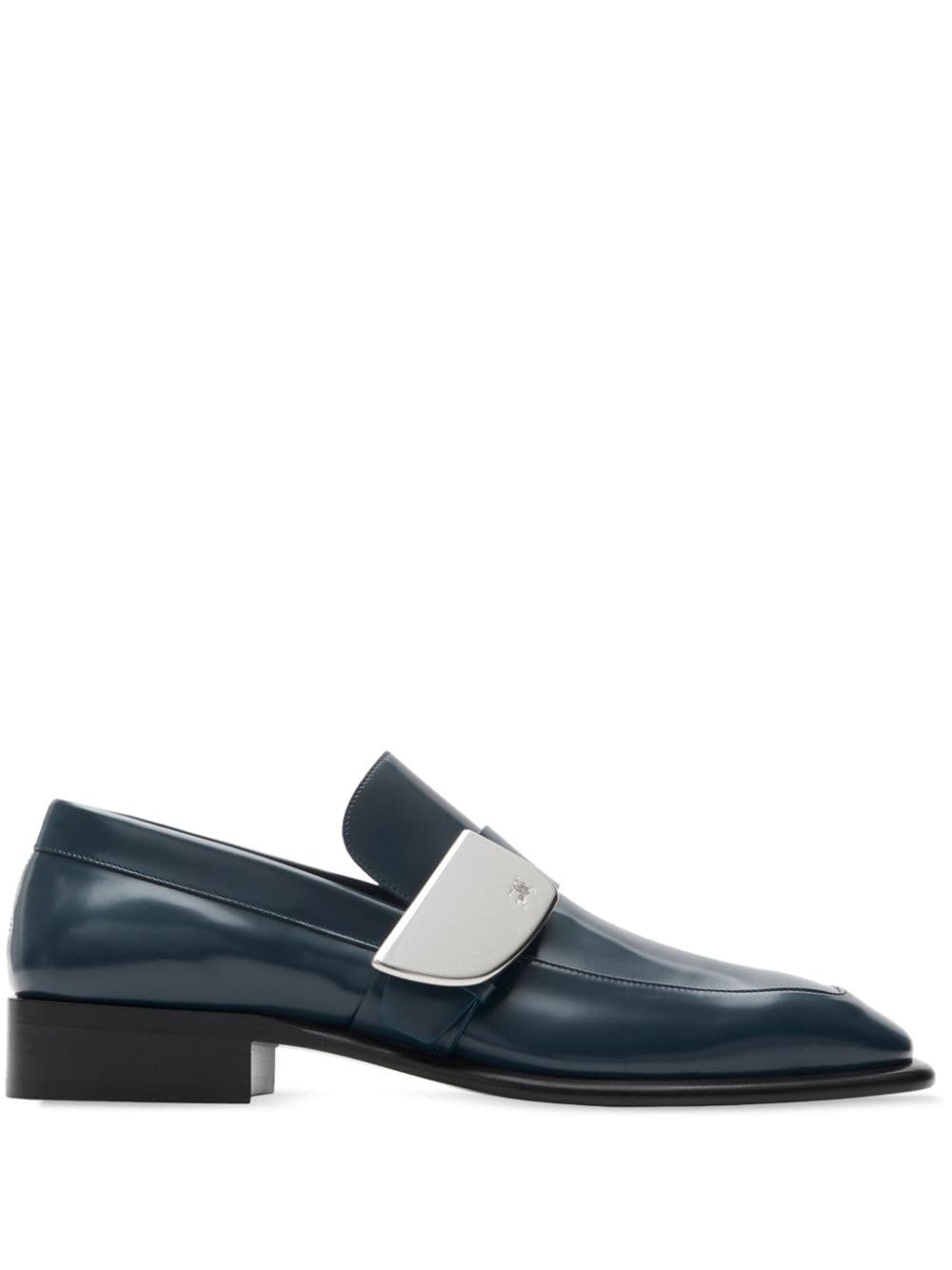 Shield leather loafers - 1