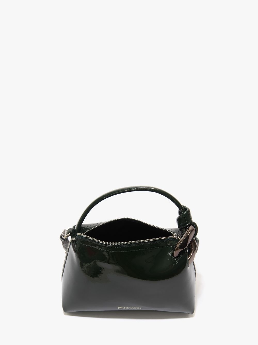 SMALL JWA CORNER BAG -  COATED DENIM CROSSBODY BAG - 3