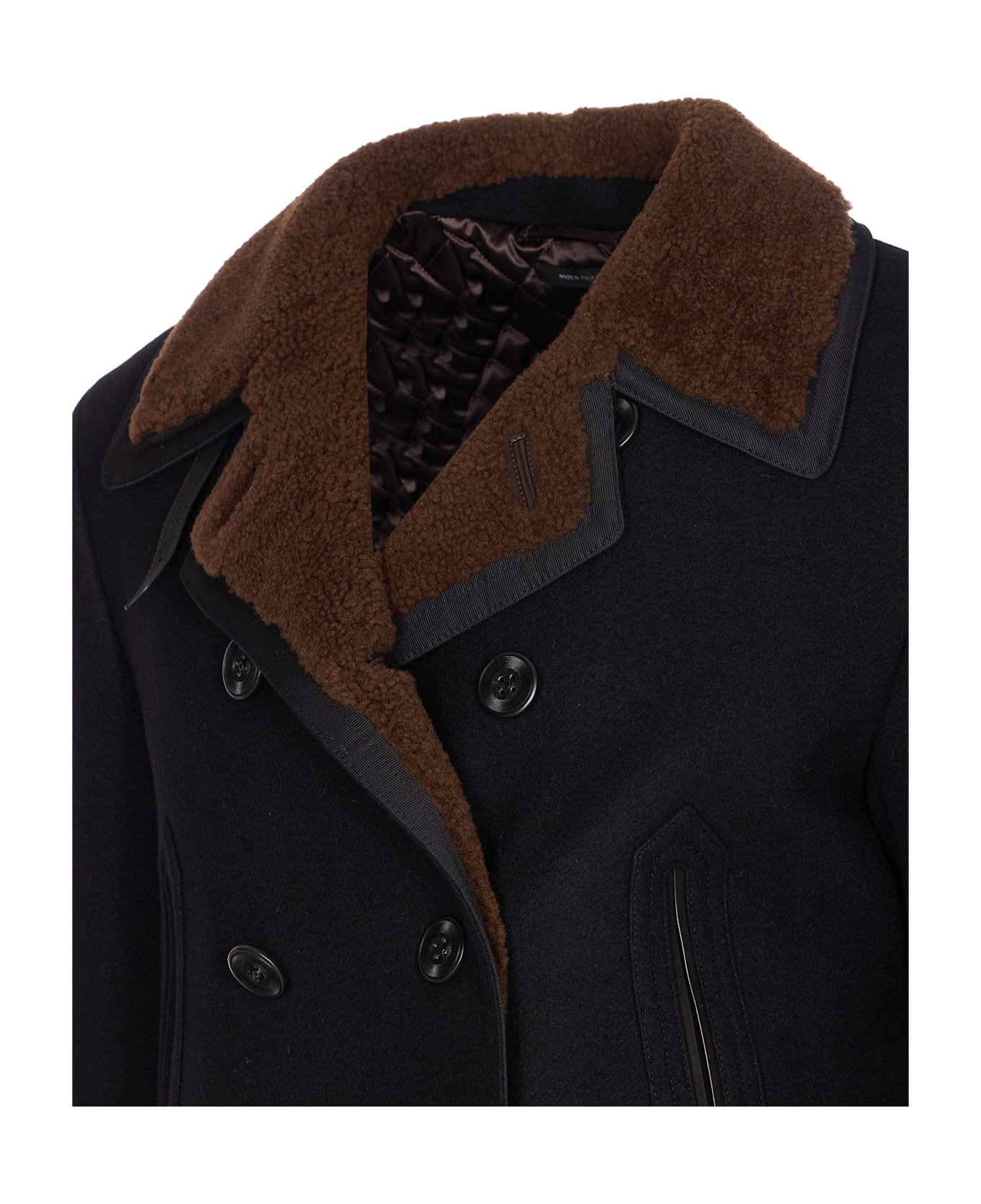 Japanese Melton Peacoat - 3