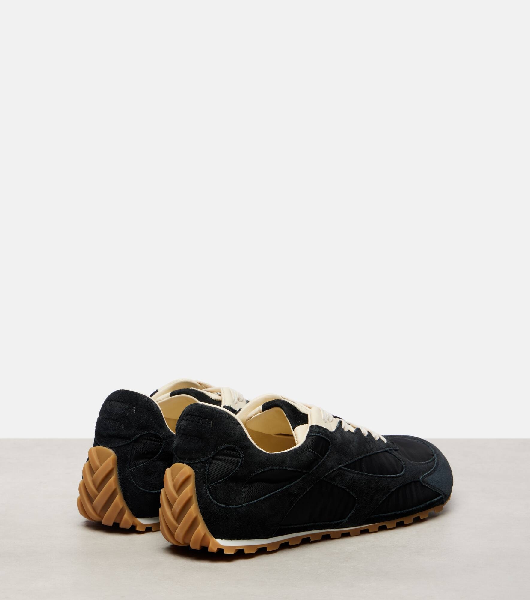 Orbit Flash suede-trimmed sneakers - 2