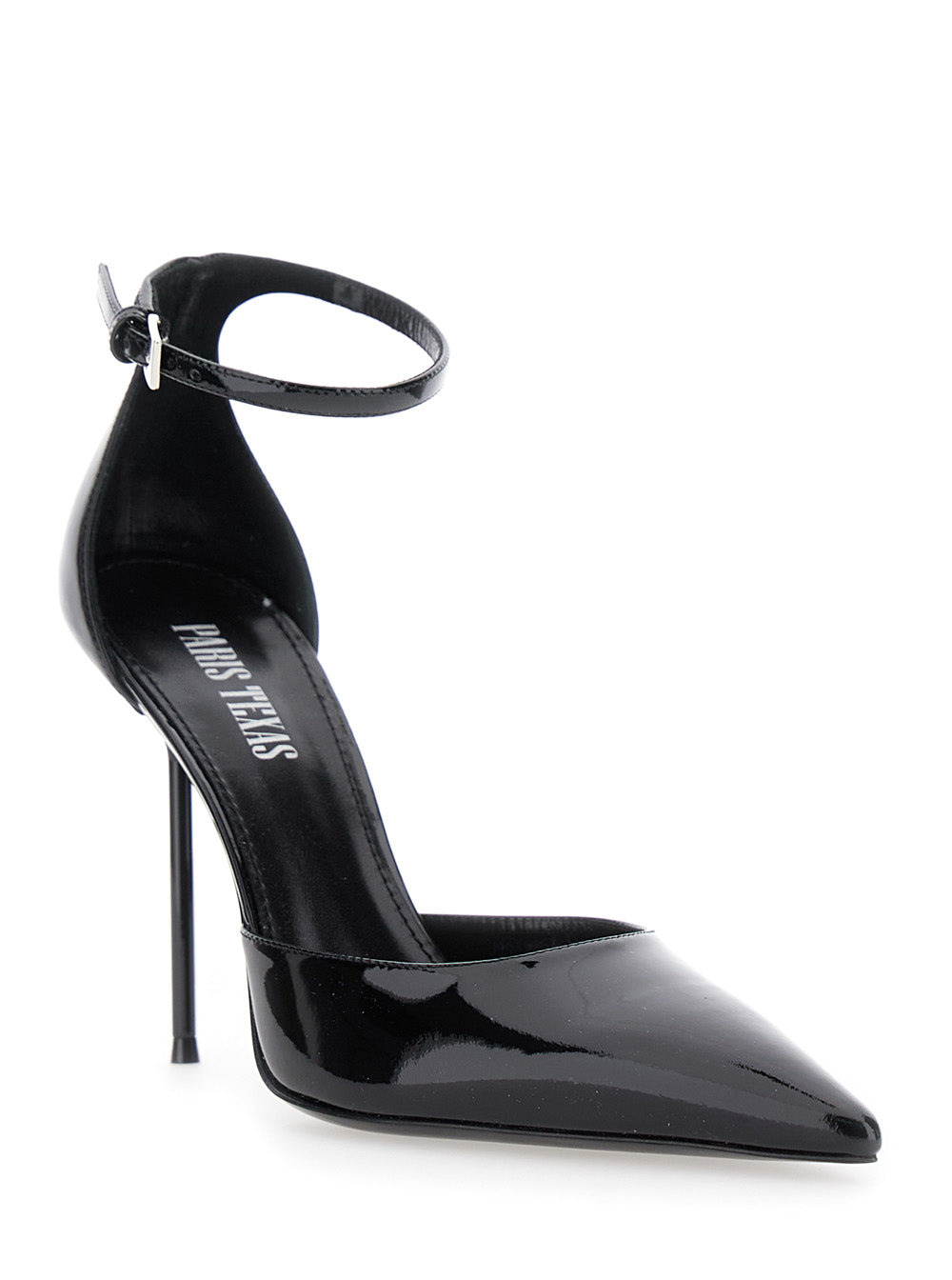Paris Texas Women 'Lidia' Bordeaux Slingback Pumps With Buckle Strap Closure And High Stiletto Heel  - 2