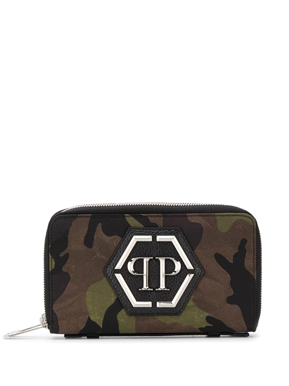 camouflage print continental wallet - 1